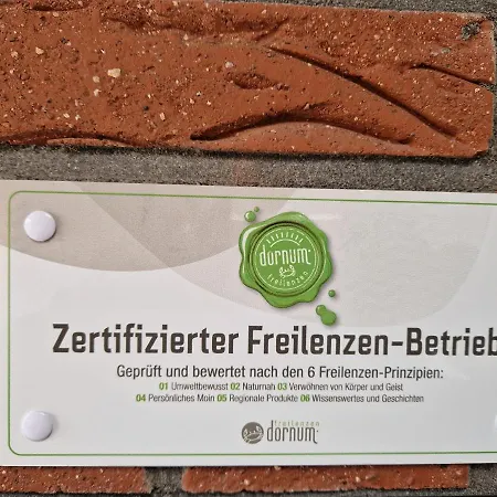 Apartamento Ferienwohnung Blick Am Tief 4 Sterne Dornum